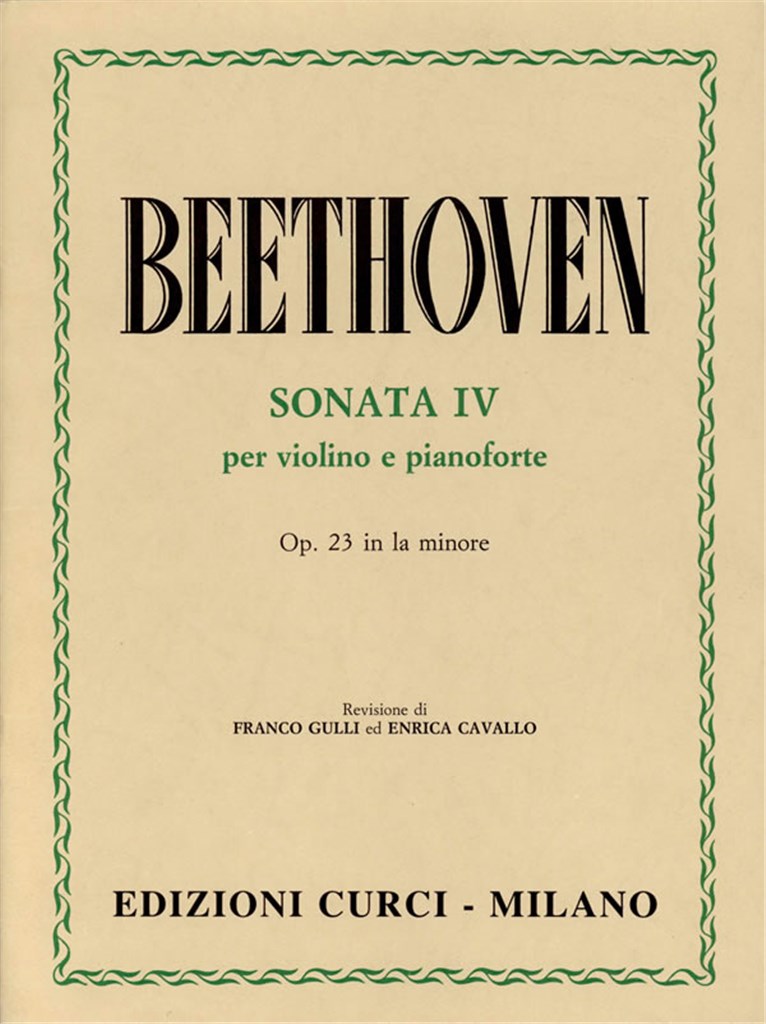 Sonata IV op. 23 n. 4 La minore